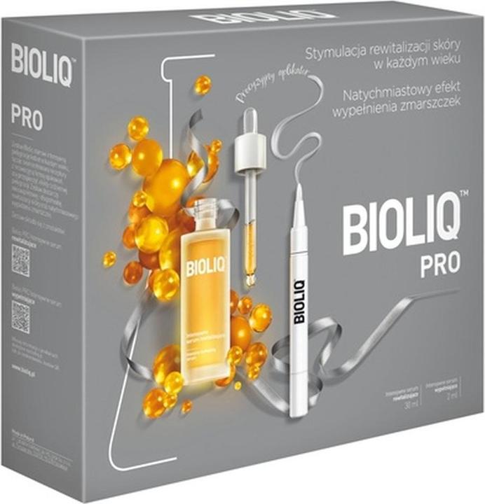 Bioliq Pro zestaw intensywne serum rewitalizujące 30ml + intensywne serum wypełniające 2ml