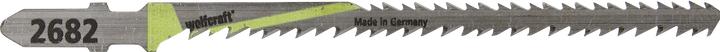 Produktbild wolfcraft 2 Stichsägeblätter HCS L=115mm T-Schaft