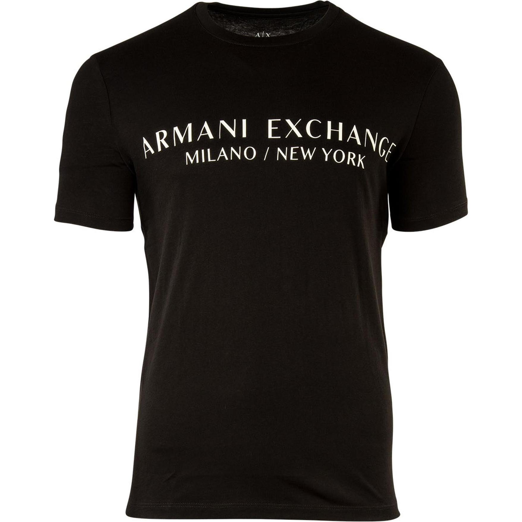 Giorgio Armani, Herren, Shirt, T-Shirt Sportlich - 10969, Schwarz, (S)