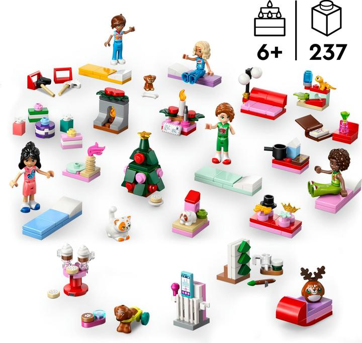 Image du produit LEGO Calendrier de l'Avent 2025 (LEGO Friends, 42668)