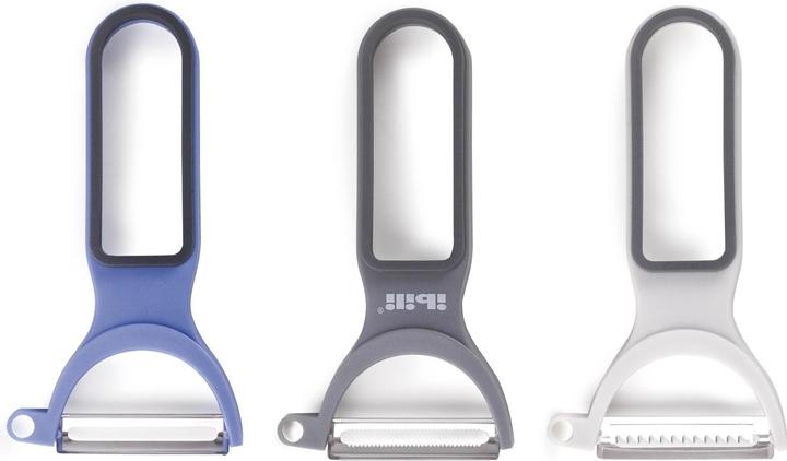 Produktbild Ibili Set 3 verschiedenen Schäler 13 cm Verschiedene Grössen für alle Arten von Obst und Gemüse