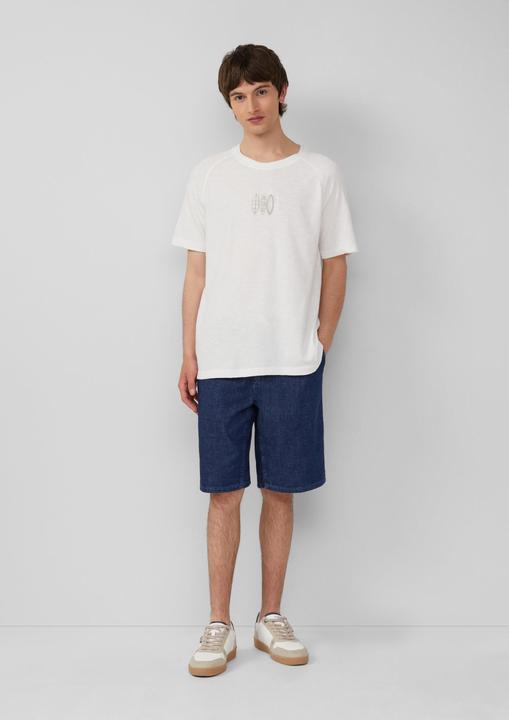 Produktbild S.Oliver Jeans-Hose Jeans-Bermuda / Comfort Fit / Mid Rise / Tunnelzug (M)