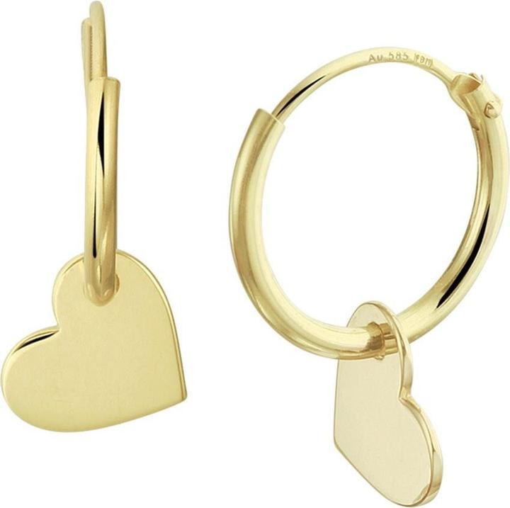 Produktbild Marie Celeste Oorringen Herz - Gold