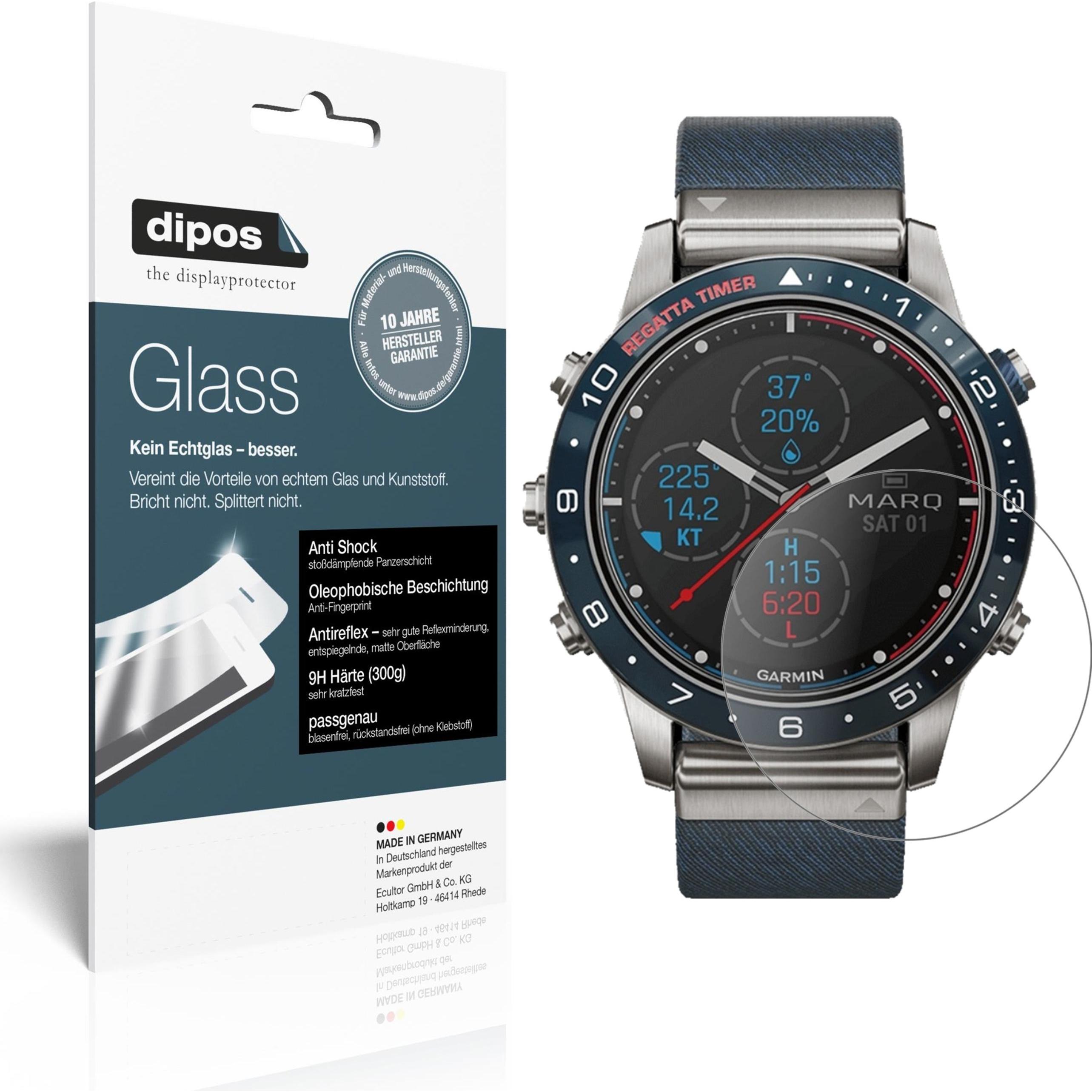 Dipos Displayschutz Anti-Shock, Smartwatch Schutzfolie, Transparent