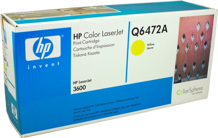 Actual product image HP 502a (Y)