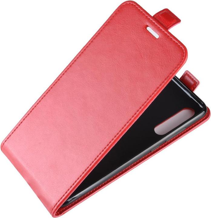 Produktbild Cover-Discount Xiaomi Mi 9 Lite - Klassisches Flip Case vertikal rot (Xiaomi Mi 9 Lite)