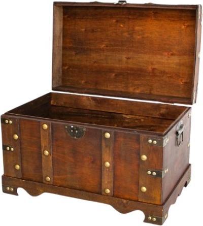 Actual product image Safe Dover treasure chest (30 cm, 1x)