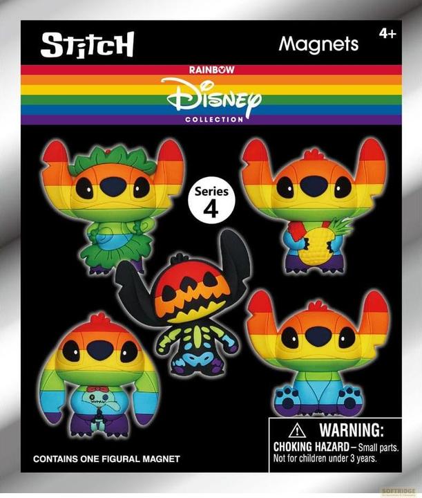 Produktbild Monogram Int. Lilo & Stitch 3D Magnete Series 4 Display (12) (12x)