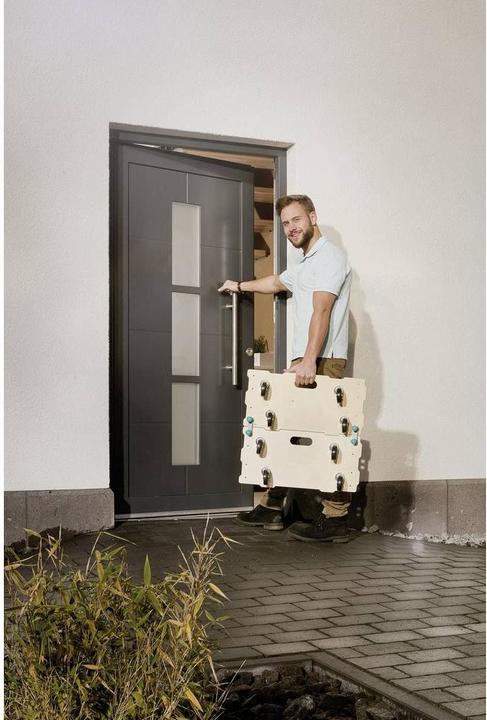 Produktbild wolfcraft wolfcraft 2 Puzzle Boards, Möbelroller FT 400 (200 kg)