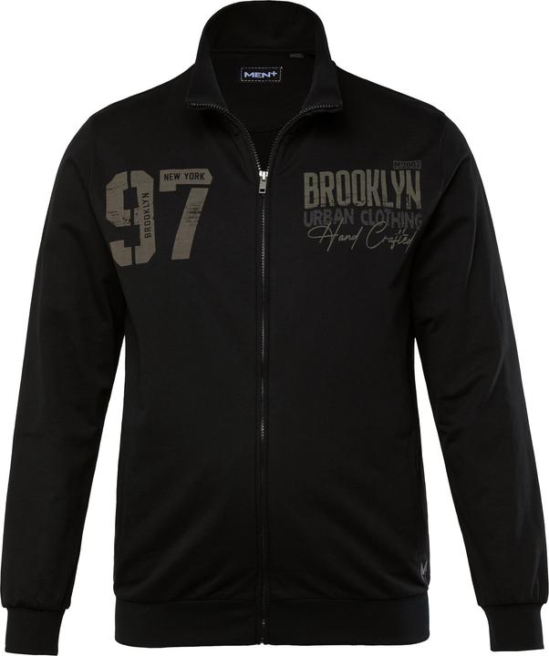 Immagine prodotto Men+ Sweatjacke, Stehkragen, Brustprint (3XL)