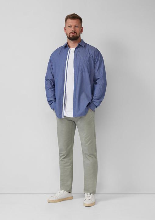 Immagine prodotto s.Oliver Hemd Regular Fit: Gewaschenes Hemd mit Button-Down-Kragen (XXL)