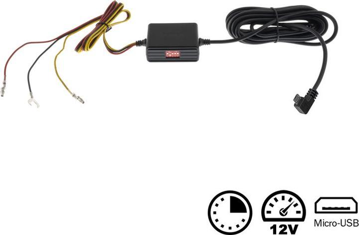 Produktbild Ampire Dashcam in 1080p Full-HD Auflösung, WLAN (Eingebautes Mikrofon, Full HD)