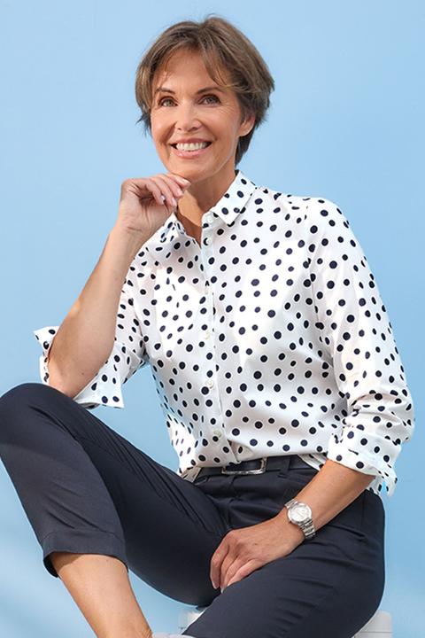 Immagine prodotto Sealand Tupfenhemdbluse Damen (46)