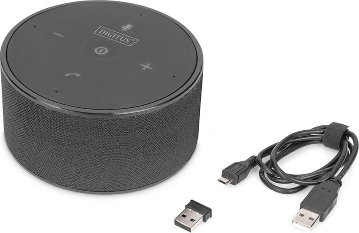 Actual product image Digitus Mobile Conference Speaker, Bluetooth and USB comptible (10 h, Battery operated)