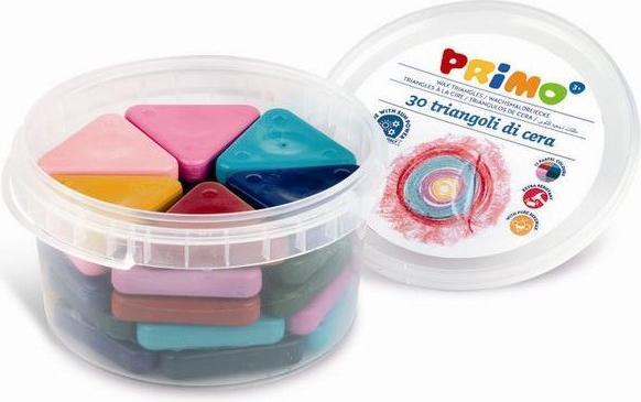 Primo Wachsmaldreiecke E-36 pastel (30x)