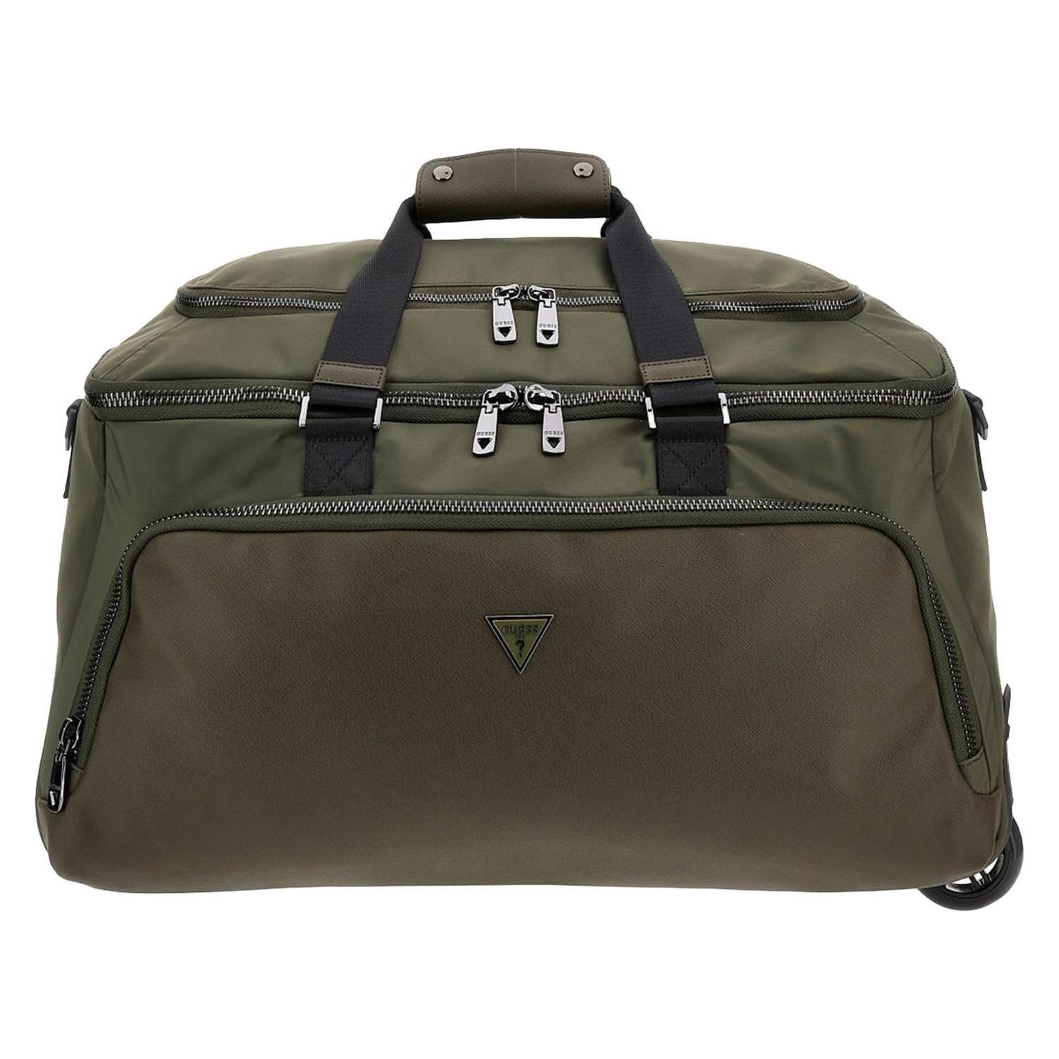 Guess, Koffer, Bologna Wheeled Duffel Bag, Grün