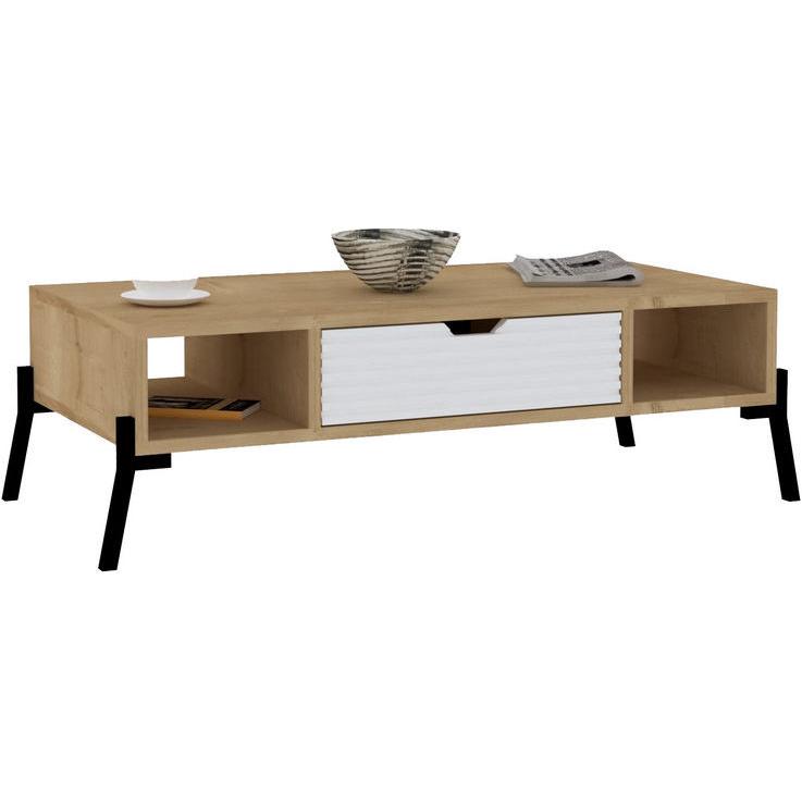 Hanah Home, Couchtisch + Beistelltisch, Matias (100 x 50 x 28 cm)