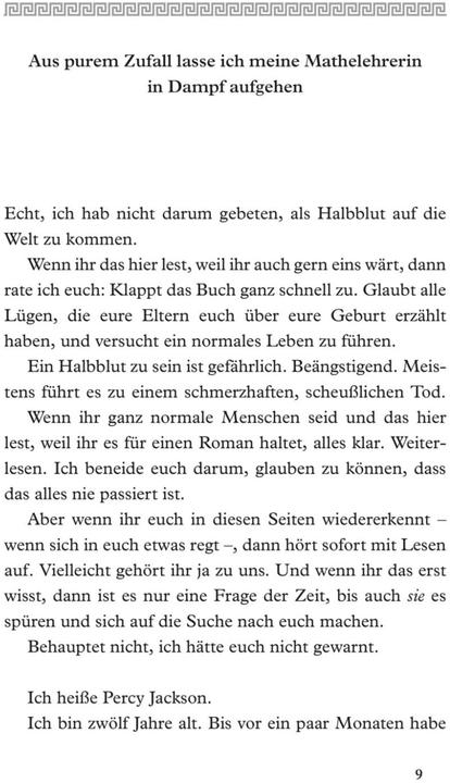 Produktbild Percy Jackson 1. Diebe im Olymp (Deutsch, Rick Riordan, 2015)