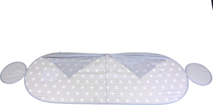 Produktbild Knorrtoys Bettzelt "Grey white stars"