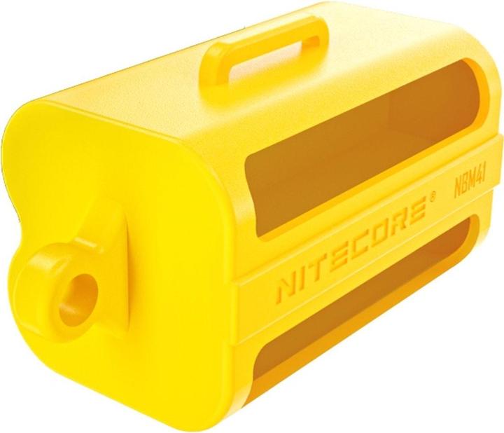 Produktbild Nitecore Batteriemagazin NBM41, gelb