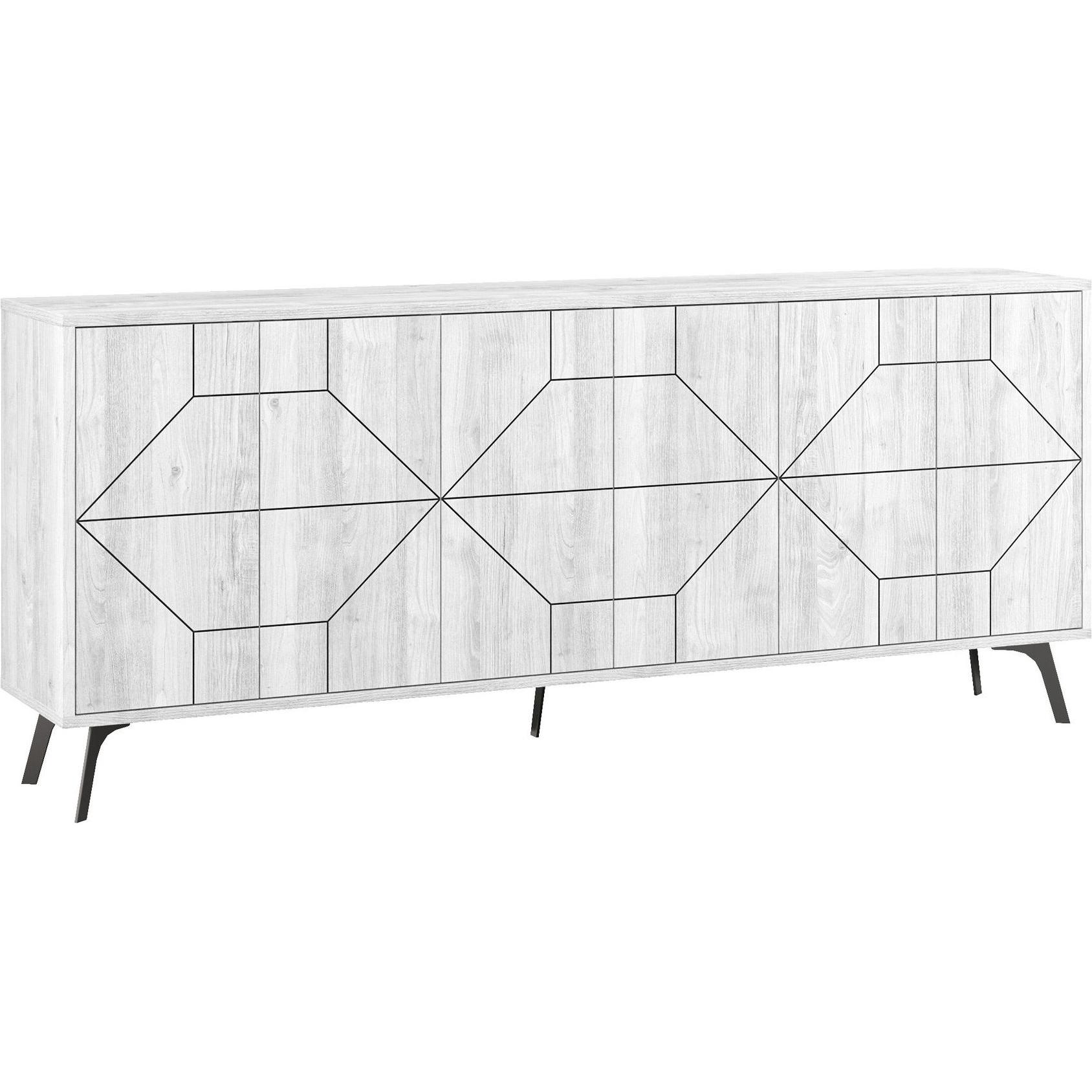 Skye Decor, Kommode + Sideboard, Cain (184 x 35 x 77.5 cm)