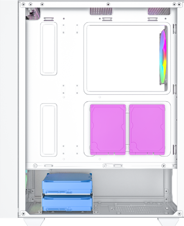 Produktbild Gembird Fornax 4000 (ATX, ITX, Mini-ATX)