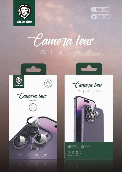 Image du produit Green Lion Protecteur de lentille de caméra - iPhone 14 / 14 Plus (Apple iPhone 14)