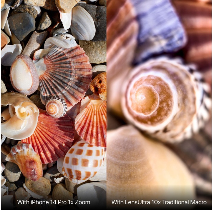 Actual product image ShiftCam Smartphone-Objektiv LensUltra 10x Traditional Macro