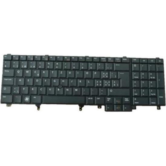 Thumbnail - Dell Keyboard (SWISS), Notebook Ersatzteile, Schwarz