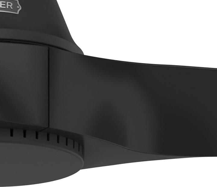 Immagine prodotto Hunter Fans DC Deckenventilator Canberra Schwarz mit Fernbedienung (39.20 dB)