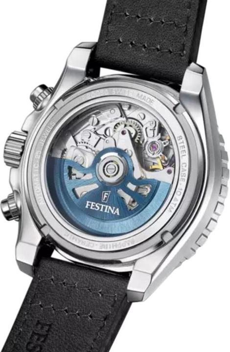 Actual product image Festina Swiss Made F20056/2 Automatic (Chronograph, Swiss made, 45.80 mm)