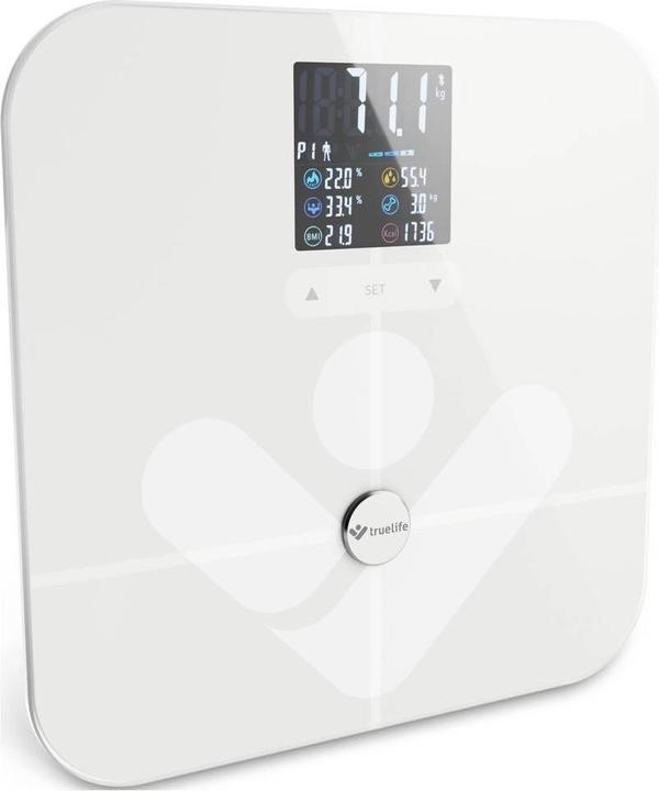 Productafbeelding Truelife Personenweegschaal max. 180 kg FitScale W7 BT wit detailhandel (180 kg)