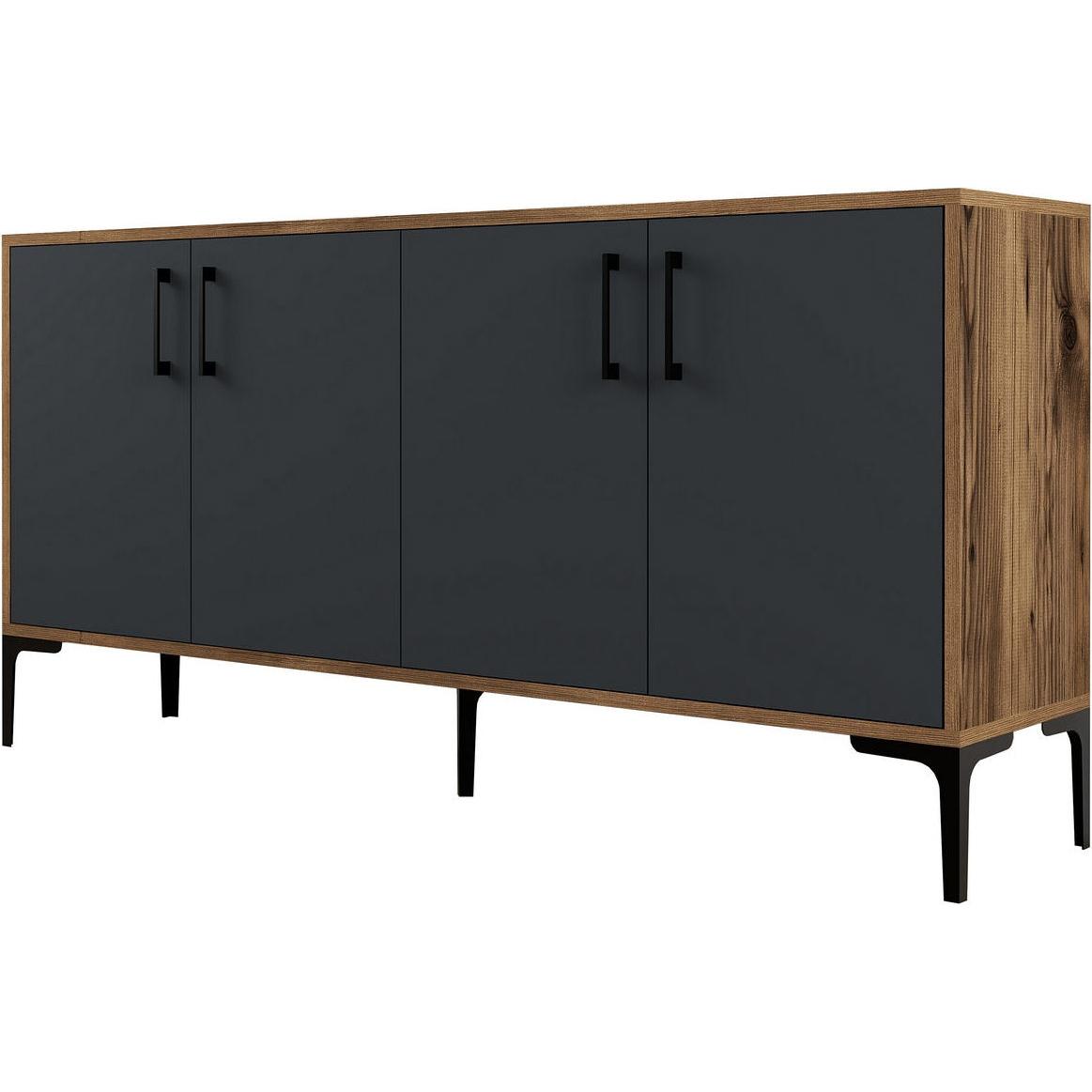 Hanah Home, Kommode + Sideboard, Aileen (160 x 35 x 78 cm)