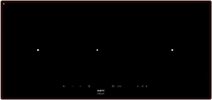 NOVY 1757 Induktionskochfeld Comfort (80 cm, Induktionskochfeld)