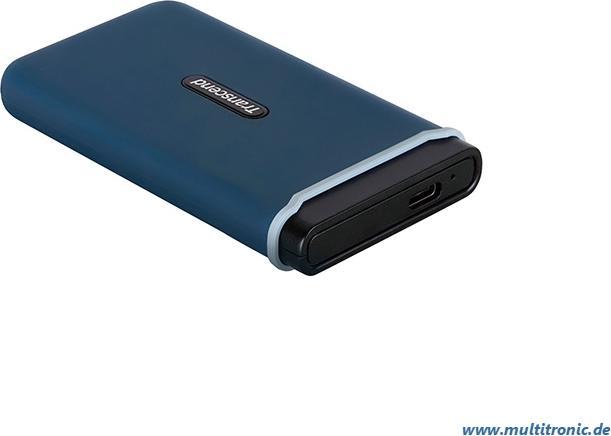 Actual product image Transcend SSD ESD370C 250GB USB-C USB 3.1 Gen 2 (0.25 TB)