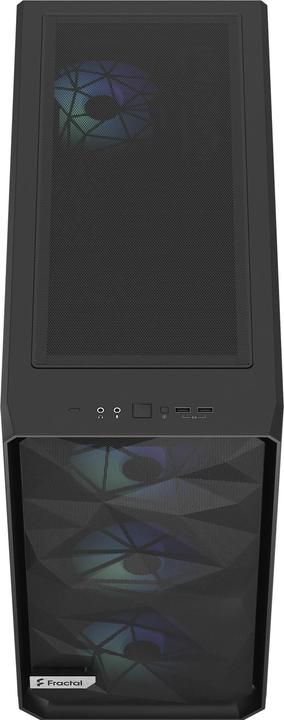 Actual product image Fractal Go Meshify 2 Lite RGB Black TG Light Tint (ATX, mATX, Mini-ITX, E-ATX)
