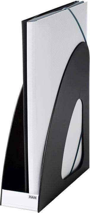 Produktbild Han Stehsammler Re-LOOP, DIN A4 / C4, schwarz DIN A4/C4, 100% recyclelter Öko-Kunststoff (C4, A4)