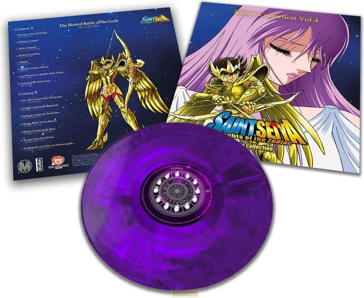 Microids Saint Seiya Vol.4 - Original Soundtrack - 1-LP Color Vinyl (Seiji Yokoyama)