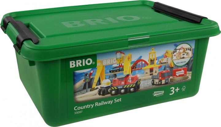 Image du produit Brio Ensemble de voies ferrées Railway Deluxe, 33097