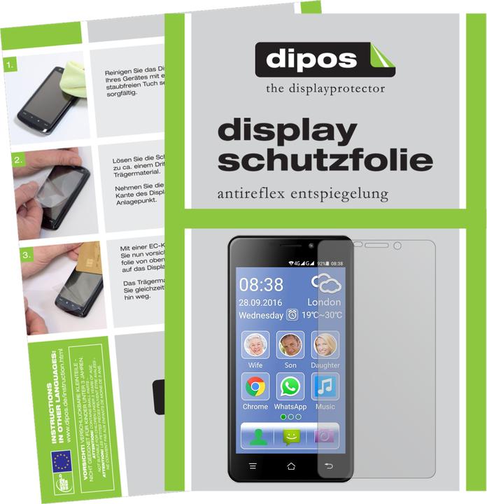 Immagine prodotto Dipos Pellicola Protettiva Antiriflesso (2 Pezzo/i, Switel eSmart M2)