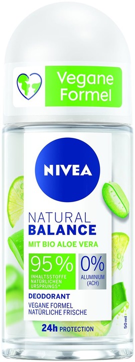 Immagine prodotto NIVEA Natural Balance Aloe Vera Biologica (Roll-on, 50 ml)