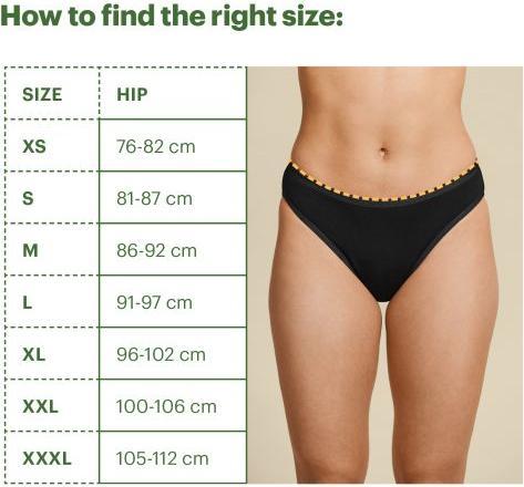 Immagine prodotto AllMatters Intimo mestruale bikini leggero/moderato (XXS)