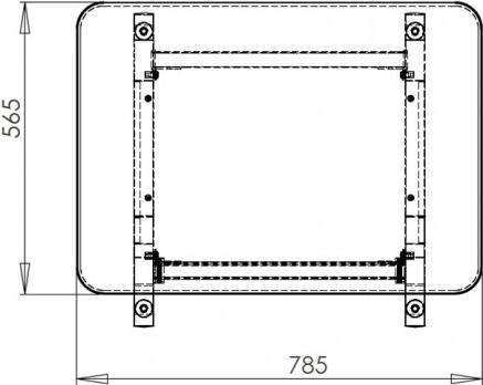 Produktbild Quik Lok Z/612 BK Mobile Rack 12 Unità