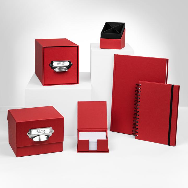 Produktbild Rössler CD-Schubladenbox rot (CDs)
