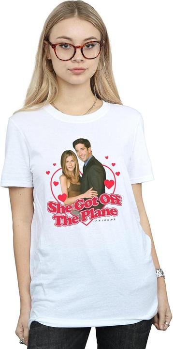 Immagine prodotto Friends She Got Off The Plane Maglietta Ampia Donna (XXL)