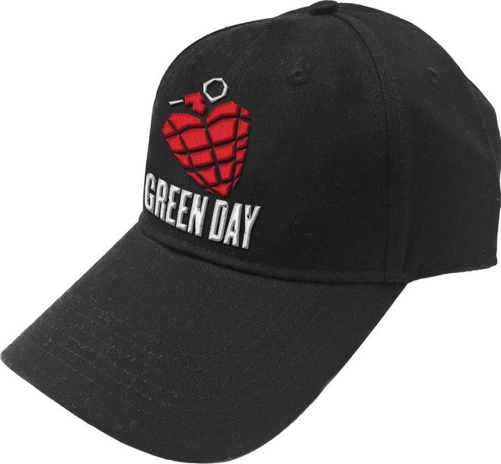 Actual product image Green Day Unisex Adult Grenade Logo Baseball Cap (One size)