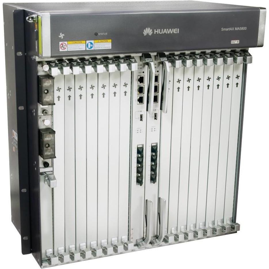 Huawei MA5800-X17 OLT 2x MPLA, 2x PILA, Router