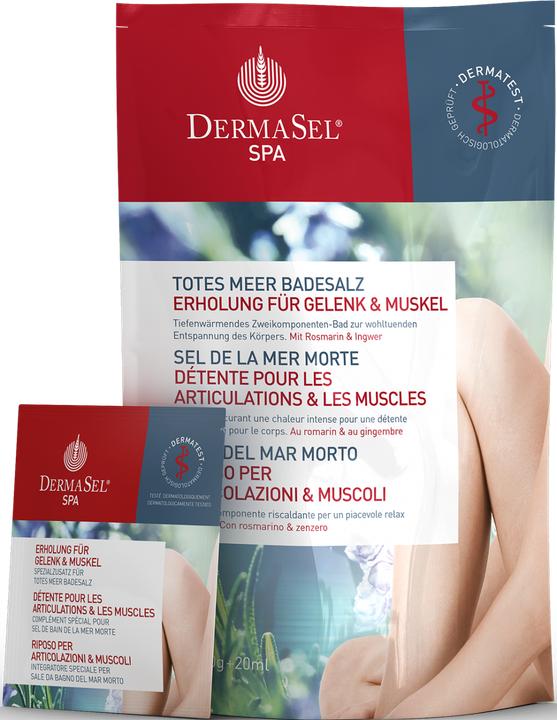 Immagine prodotto DermaSel Sali da bagno per articolazioni e muscoli (Praline da bagno)