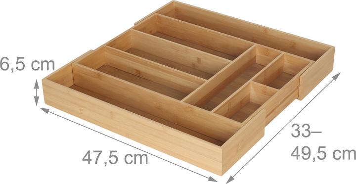 Produktbild Relaxdays Besteckkasten