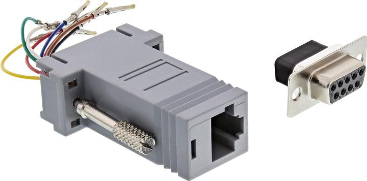 Produktbild InLine Adapter (RJ45, 8 cm)